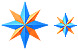 Wind rose icons