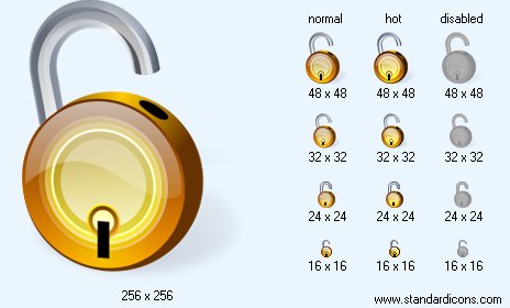 Unlock Icon Images