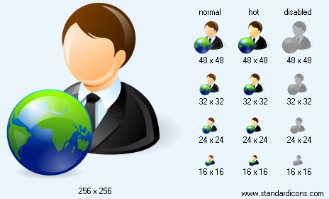 Global Manager Icon Images
