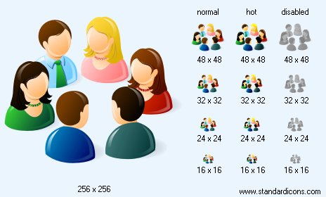 Large Group Icon Images