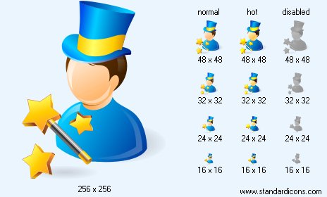 Magician Icon Images