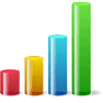 3D Bar Chart icon