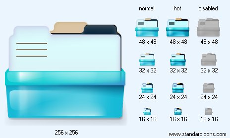 Card File Icon Images