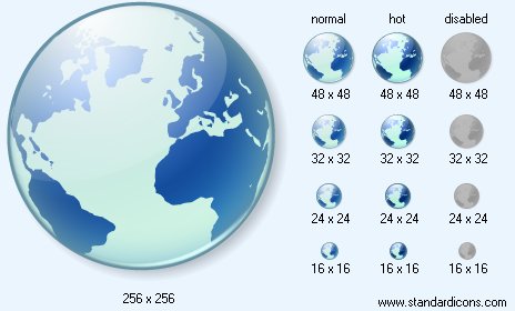 Earth Icon Images