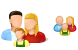 Family icons