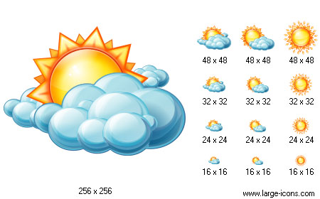 Large Weather Icons