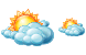 Cloudy day icons