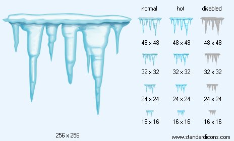 Icicles Icon Images