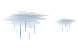 Rain with fog icons