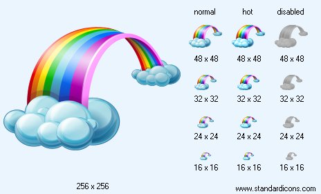 Rainbow Icon Images
