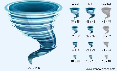 Tornado Icon Images