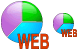 Web statistics icons