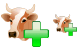 Add cow icons