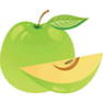 Green Apple icon