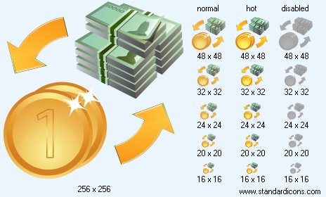 Money Exchange Icon Images