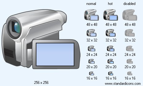 Camcoder Icon Images