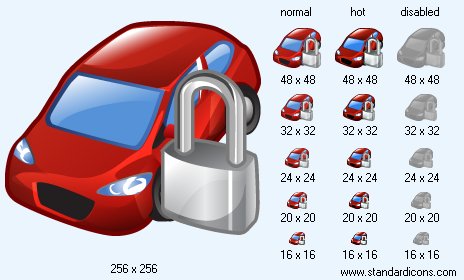 Car Guard Icon Images