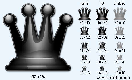 Black Queen 2D Icon Images