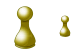 White pawn icons