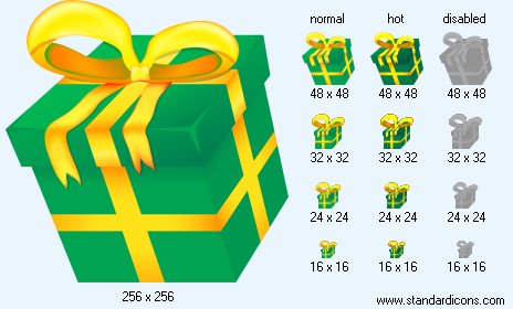 Christmas Present Icon Images