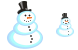 Snowman icons