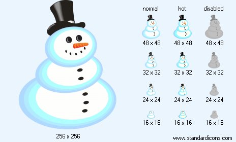Snowman Icon Images