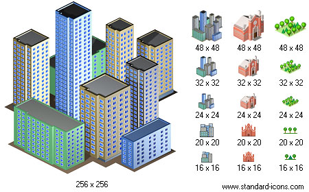 Standard City Icons