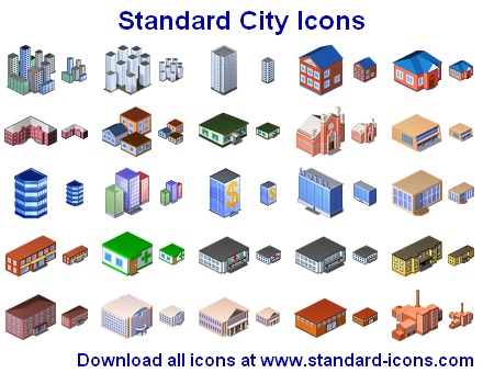Standard Stadt Icons screenshot