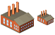 Coal power plant icons