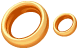 Gold ring icons