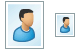 Male image icons