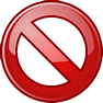 No Entry icon