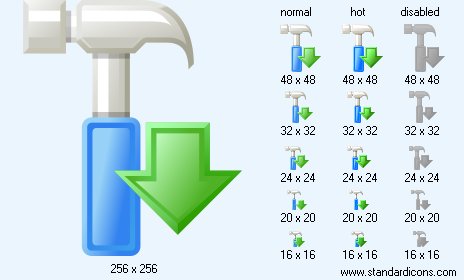 Driver Downloads Icon Images