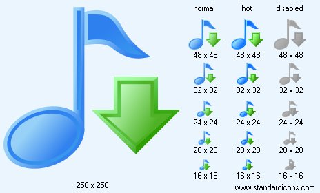 Music Download Icon Images
