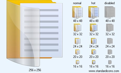 Document Folder Icon Images