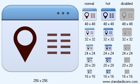 Geo Info Icon Images