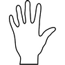 Hand icon