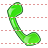 Phone line icon