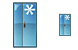 Full-size refrigerator icons
