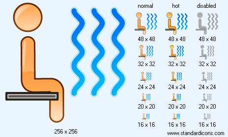 Sauna Icon Images