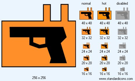 Firearm Manufacturers Icon Images