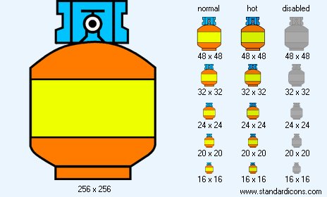 Propane Facilities Icon Images