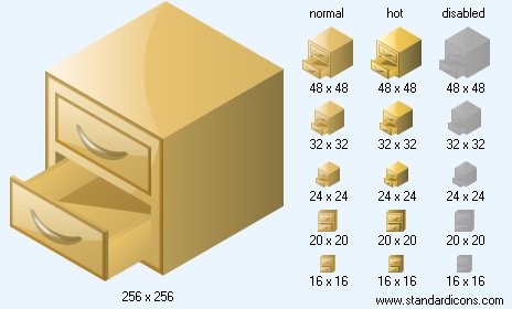 Empty Card Index Icon Images