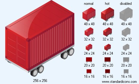 Freight Car Icon Images