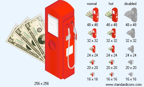 Fuel Expences Icon Images