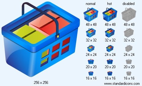 Full Basket Icon Images