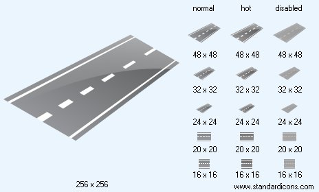 Road Icon Images