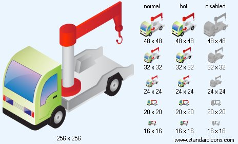 Tow Truck Icon Images