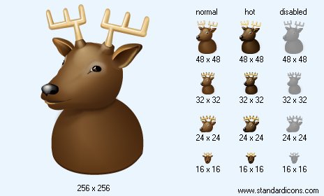 Reindeer Icon Images