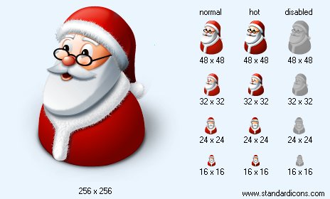 Santa Claus Icon Images